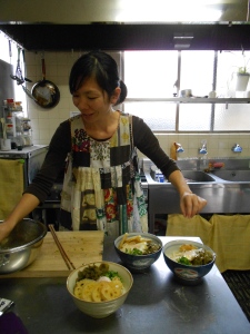 Nori is my Japanese cooking sensei (teacher in Japanese)!